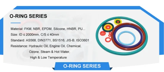 Резиновые уплотнительные кольца Swks FKM NBR HNBR EPDM Силиконовое уплотнительное кольцо