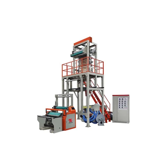Высокоскоростная экструзионная машина для выдувания пленки ABA PLA Pbat Трехслойная биоразлагаемая пластиковая машина для выдувания пленки HDPE LDPE PE Цена